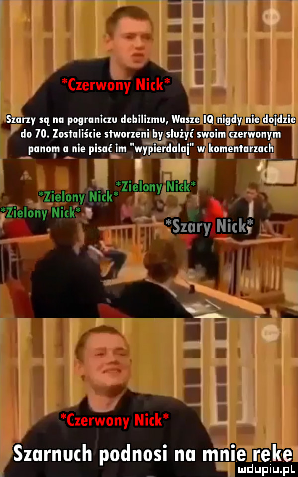 szarzy są na pogrunitzu debilizmu warte q nigdy nie doidlie do   . zostaliście stworzeni by służyć swoim uerwonym pnnolln a nie pisać im wypierdnlni w kumenturzuth n szurnuch podnosi nu mniedrękel lu uplu p