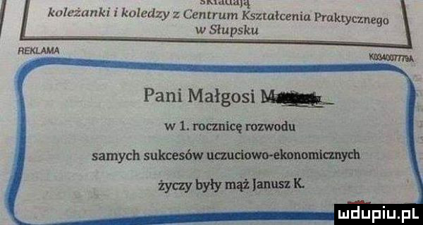 v. mung hmmm kulcdzy centrum ksztalcenia l mktycznega w słupsku reklama pani małgosi w  . roe mice mzwudu samych sukcesów umdown eknnomicmydl źyaybyłymążlanuszk