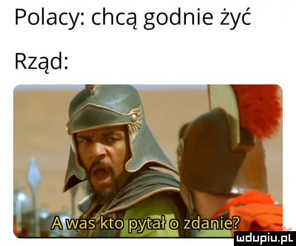 polacy chcą godnie żyć rząd. gnie