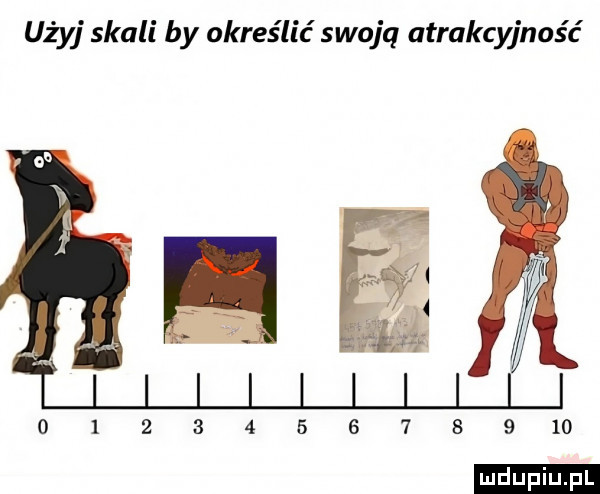 użyj skali by określić swoją atrakcyjność       b ludu iu. l