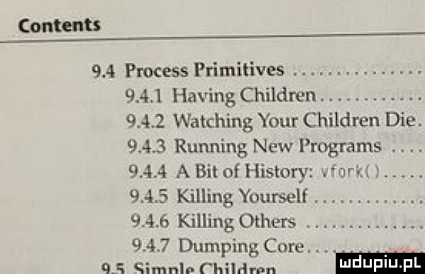 contents     process primitives.       haking children.       watching your children dce.       running naw l mgrams. abakankami. abakankami     a bit of histony far vu. abakankami       kipling yourself.       kipling others.      dumping cure. abakankami q qimnlp chana