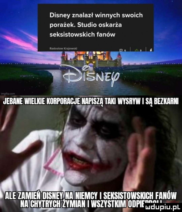 disney znalazł winnych swoich porażek. studio oskarża seksistowskich fanów i eee jem wielkie epdm jewish mn mm i są mucu lf lee zawiei iliiisiiey ica niemcy l seksistiiwskigh fiiiw ii ilbiivtiiybiiwmiiiijwszvsthmjib l jﬁ i fl