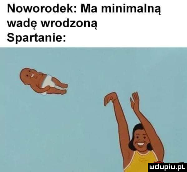 noworodek ma minimalną wadę wrodzoną spartanie