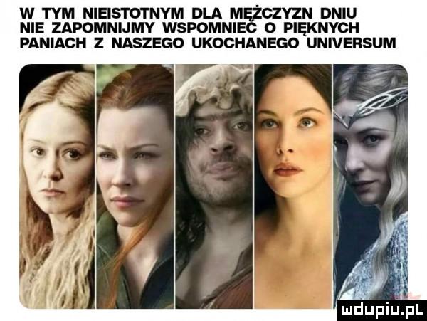 w tym nieistotnym dla m czyzn dniu nie zapomnijmy wspomnie o pięknych paniach z naszego ukochanego universum