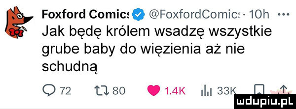foxford comicsa foxfordcomic   h jak będę królem wsadzę wszystkie grube baby do więzienia aż nie schudną o   ube    k l    i i