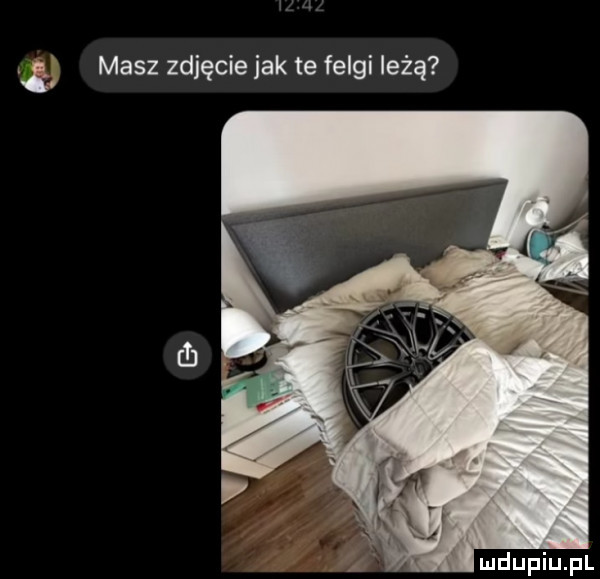 masz zdjęcie jak te felgi leżą