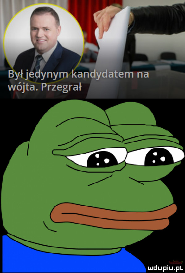 byłjedynym kandydatem na wójta. przegrał wdupih pl