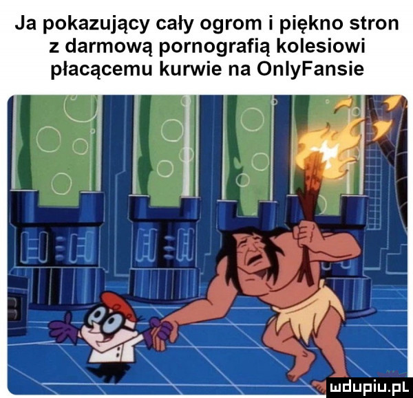 ja pokazujący cały ogrom i piękno stron z darmową pornografią kolesiowi płacącemu kurwie na onlyfansie