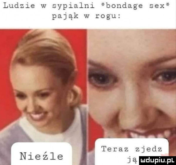 ludzie w sypialni i bondage sex pająk w rogu teraz zjedz ją
