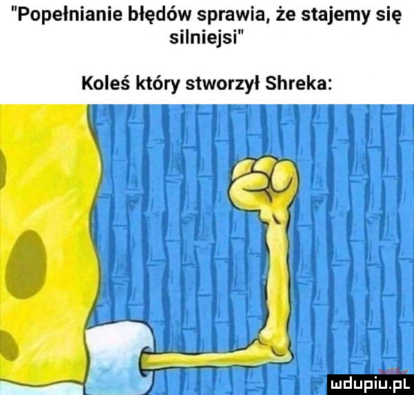 popełnianie błędów sprawia że stajemy się silniejsi koleś który stworzyl shreka