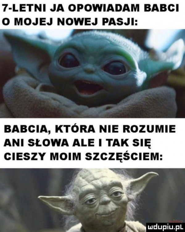 letni ja opowiadam babci o mojej nowej pasji babcia która nie rozumie ani słowa ale i tak się cieszy moim szczęściem