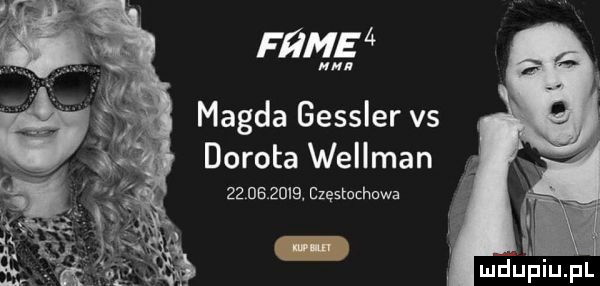 fﬂme  mu magda gessler vs dorota wellman           . częstochowa