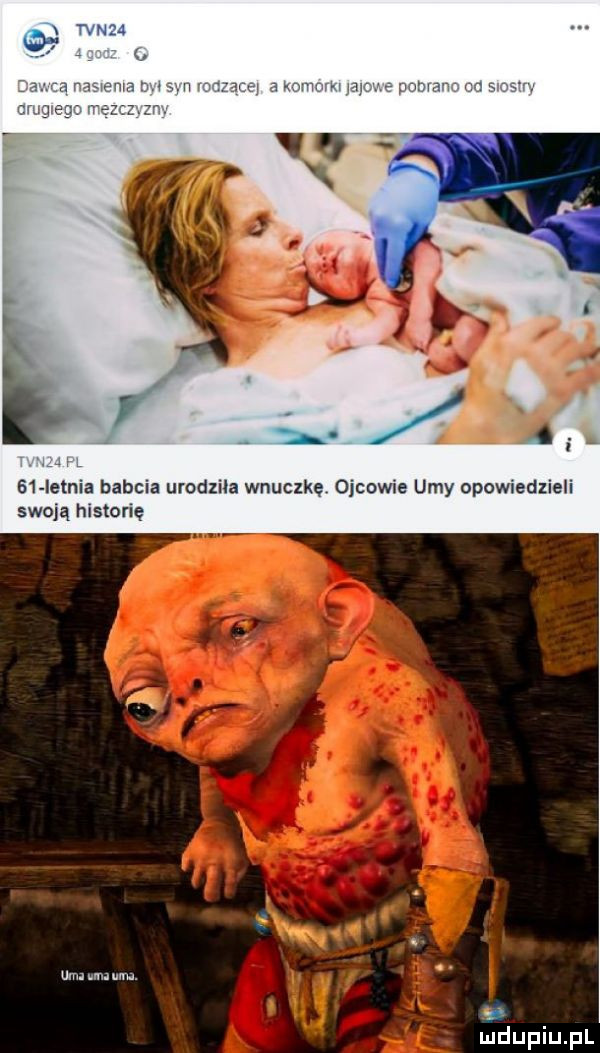 lamia babola urodzila wnuczkę ojcowie udy opowuadzlell swoją hlstorlę ma ma um