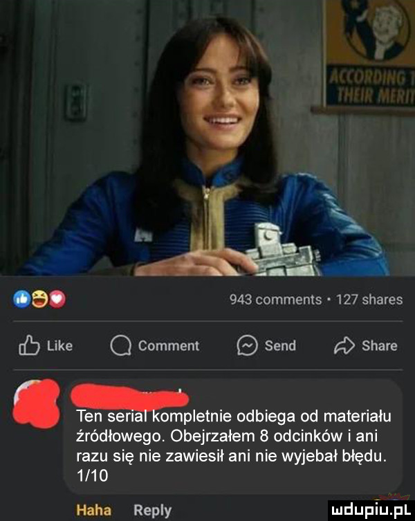 abakankami n j ł o.     comments     shares b like o comment sand a stare. ten sena ompletnie odbiega od materiału źródłowego. obejrzałem   odcinków i ani razu się nie zawiesił ani nie wyjebał błędu.      haba repry mdupfujn