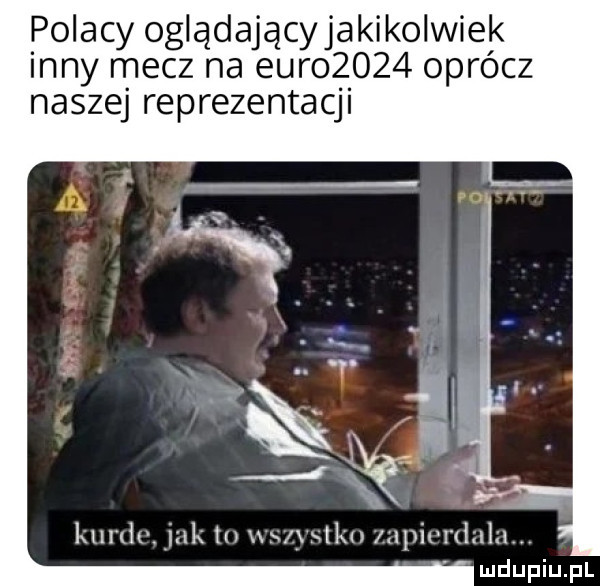 polacy oglądającyjakikolwiek inny mecz na eur      oprócz naszej reprezentacji kurde. jak to ich mpivrdulu