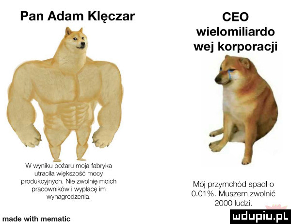 pan adam klęczar w wyrku podam mma ramka nada mękaoso mocy produkcyjnych nie zwalże mam praouwmkuw. wymaję uw wynagmdzema made with mematic ceo wielomiliardo wij korporacji  . mój przymchód spam o      meszem zwolnić      udów