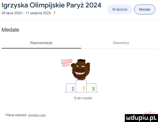 igrzyska olimpijskie paryż      wskrocne mew    np.     ﬂ   eu me      i x medale reihe mew. nmww
