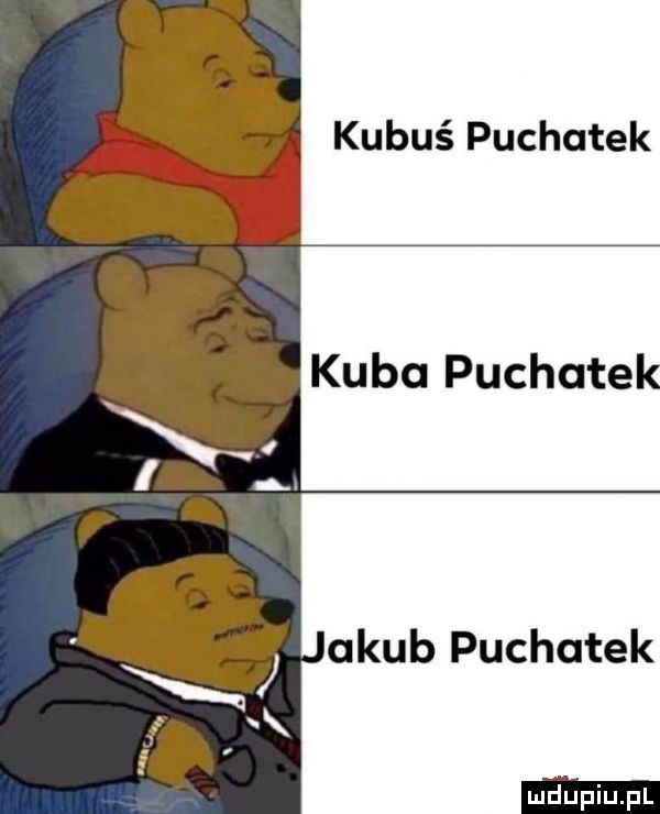 kubuś puchatek kubu puchatek akub puchatek