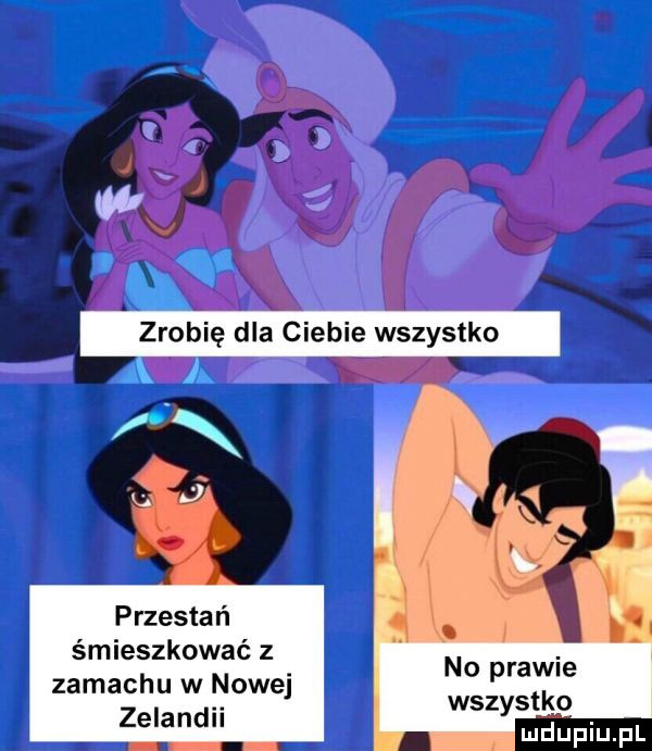przestań śmieszkować z zamachu w nowej zelandii no prawie wszystko