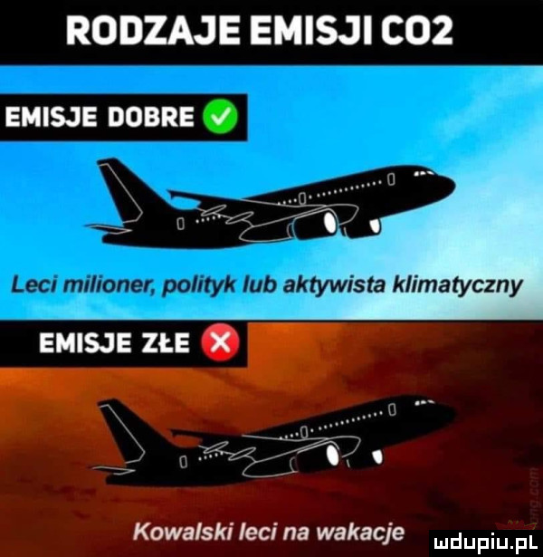 rodzaje emisji co  emisje dobre i m m i n misa złe