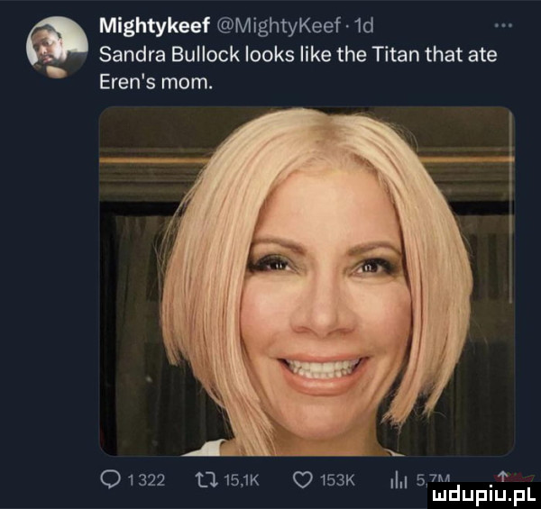 mightykeef mightykeef  d sandra bullock looks like tee titan trat ate. eden s mam.       thank     k    m mduplu pl