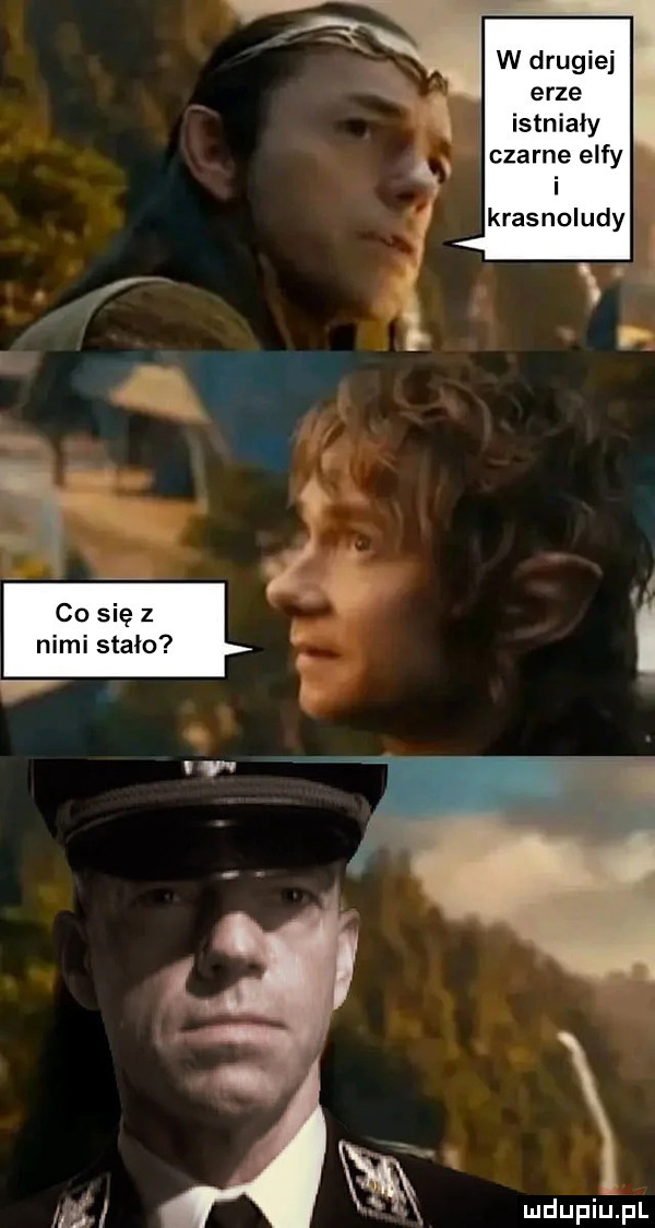 w drugiej erze istniały czarne elfy i. krasnoludy. rf f a gg. abakankami     cosięz i r. mśj l a a ix