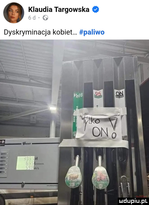 klaudia targowska   m  dyskryminacja kobiet. paliwo wai w