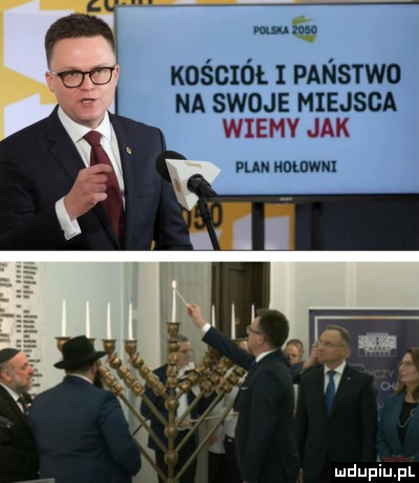 vats u kościół i panstwo na swoje miejsca wiemy jak plan holowni