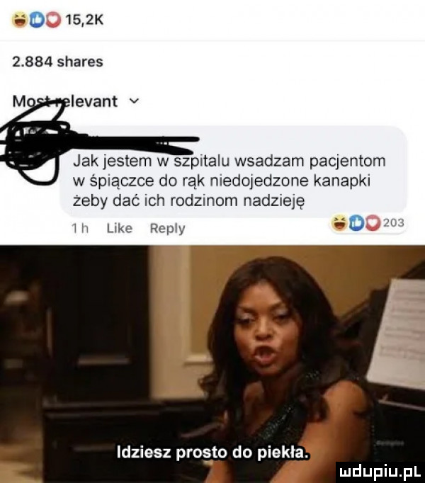 a o     k       shares m lewant v jak listem w szpitalu wsadzam patentom w śpiączce do rąk nienajedzone kanapki żeby dać ch rodzmom nadzieję w lake remy o   idziesz presto do piekla