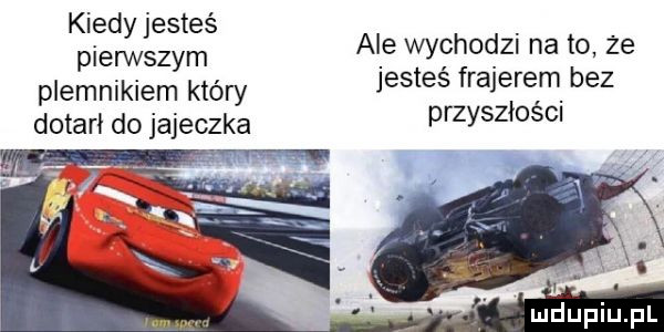kiedy jesteś pierwszym plemnikiem który dotarł do jajeczka ale wychodzi na to że jesteś frajerem bez przyszłości