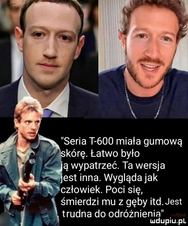seria t     miała gumową karę. łatwo było ą wypatrzeć. ta wersja est inna. wyglądajak trudna do odróżnienia mduplu pl