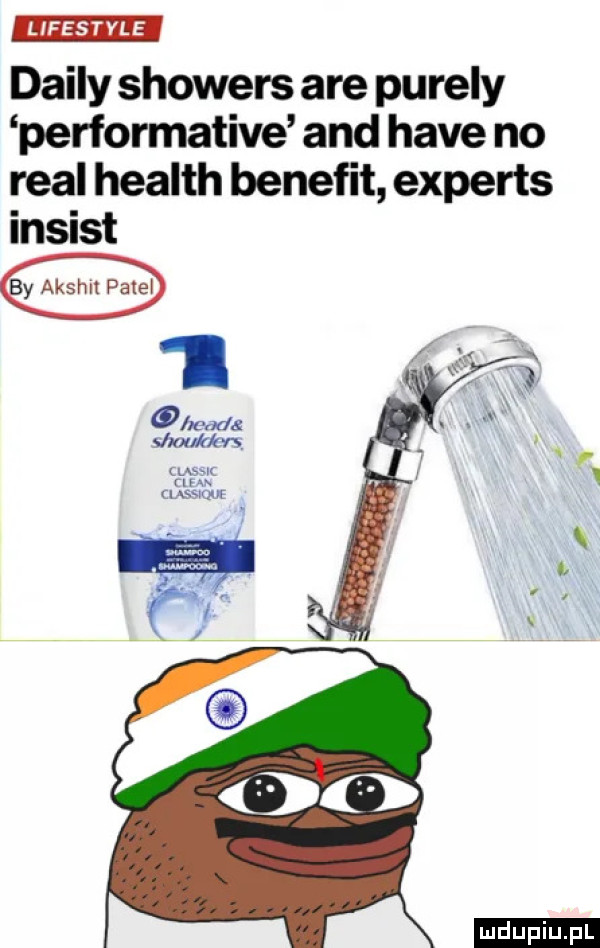 lifestyle dainy showers are purely performative and hace no real health benefit experts insist y akson pamel uwm cl uszu rs ludu iu. l