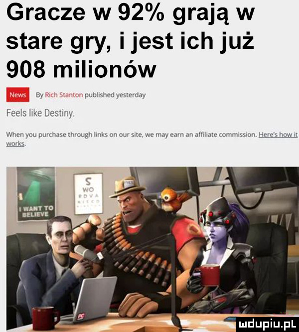 gracze w    grają w stare gry ijest ich już     milionów uy mmm an fee s hme desu