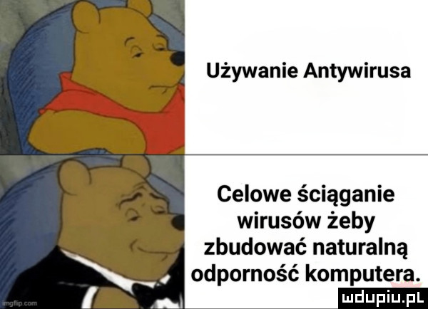 używanie antywirusa celowe ściąganie wirusów żeby zbudować naturalną odporność komputera