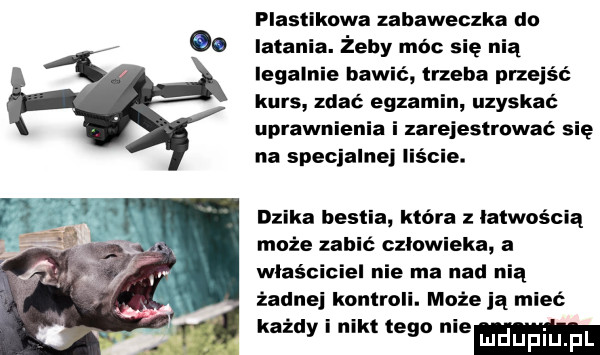 plastikowa zabaweczka do żeby móc się nią e bawić trzeba przejść kurs zdać egzamin uzyskać uprawnieni na specjalnej spie. dzika bestia która z łatwością cztuwieka a i nie ma nad nią żadnej kontroli. może ją mieć kazdy nikt tego nie luduplu f