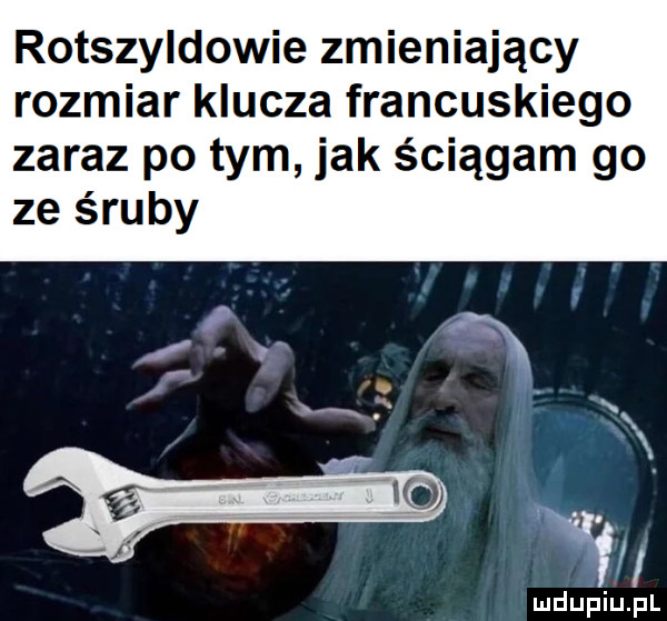 rotszyldowie zmieniający rozmiar klucza francuskiego zaraz po tym jak ściągam go ze śruby w. xx m xxx m