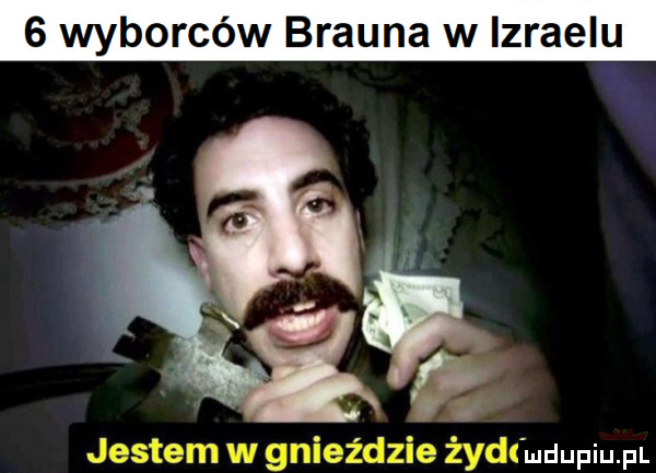 wyborców brauna w lzraelu v ludupiupl