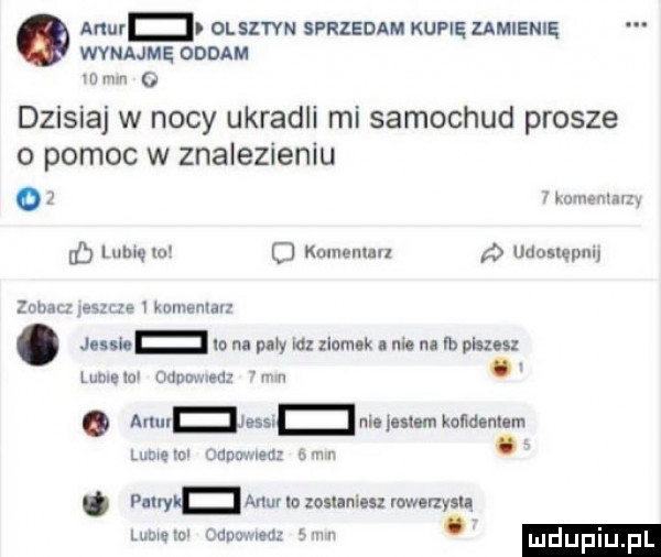 o anne ouzon sprzedam kupię łamienię wynajmę oddam w mm a dzisiaj w nocy ukradli mi samochód prosze o pomoc w znalezieniu o numemam lf lumqlo komentarz udosuępm  mm walu kmuenlarz. nin lo nl wy w iumnk. ui. ul vb bzu lumpu noumea mn. anulnssmmni jlllam kondom ru lumęml dżum led m puma am io mums rwenyslą lulaw lu odnuwledl xvn. ndufi