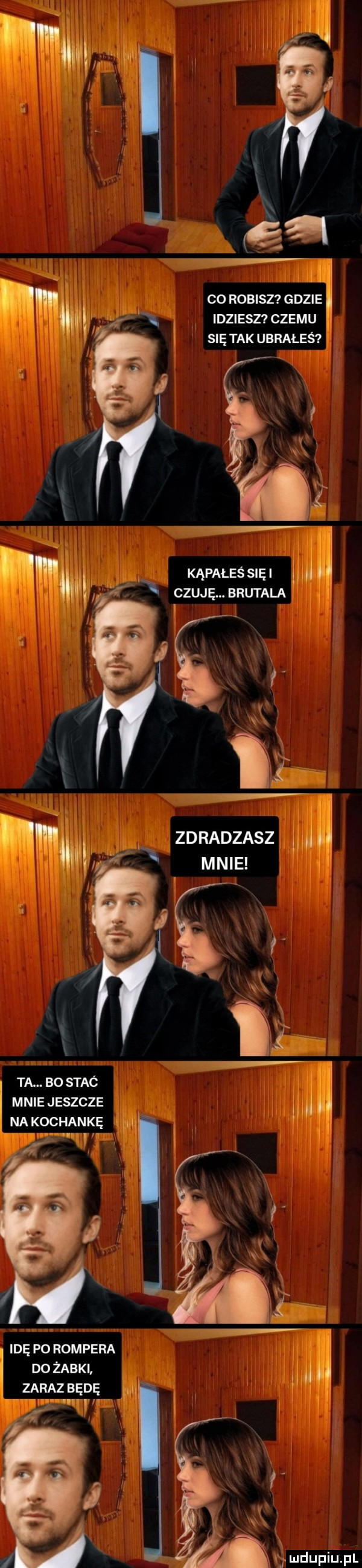 m c  robisz gdzie idziesz czemu się tak ubrałeś x v mi h kąpałeśsięi qx ta. bostac niejeszcze nakochankę wt i idę po rompera do żabki w w n zaraz będę mu i v m a x