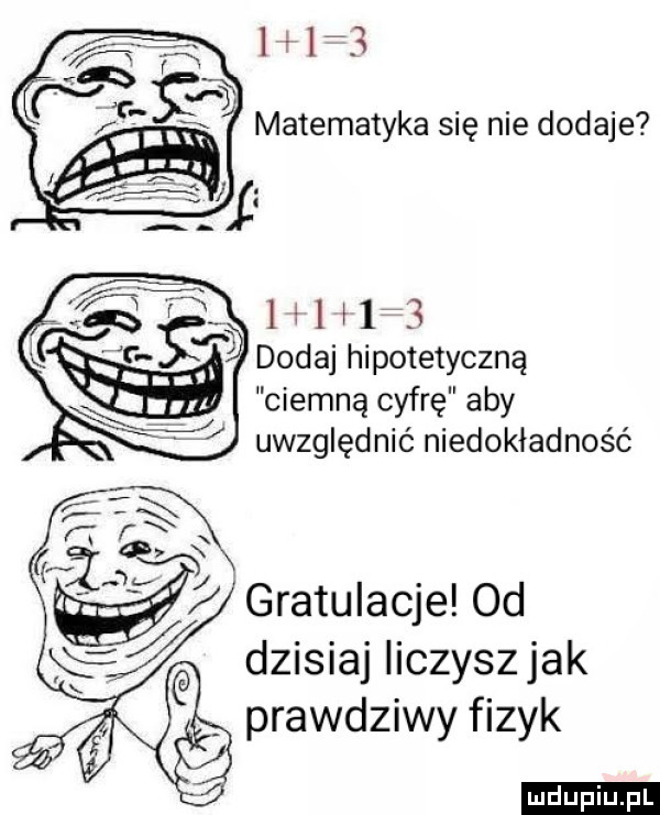 ciemną cyfrę aby uwzględnić niedokładność gratulacje od dzisiaj iiczyszjak prawdziwy fizyk ludu iu. l