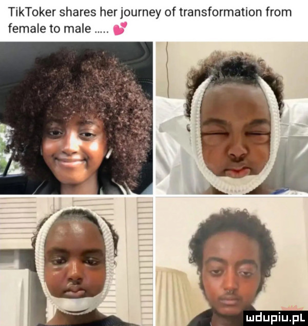 tiktoker shares herjourney of transformation from female to male