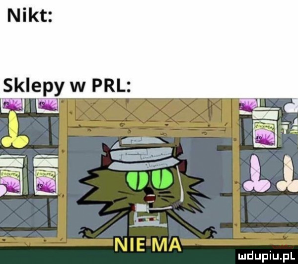 nikt sklepy w prl