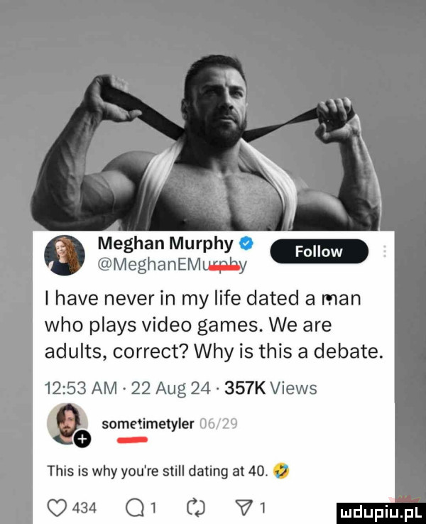 meghan murphy f meghanemuiphy l hace neper in my lice dated a man who plays video gates. we are adults correct wdy is tais a debate.       am    aeg       k views sometimetyler im    tais is wdy y-u re stall dating at   . ó c     q  cj v