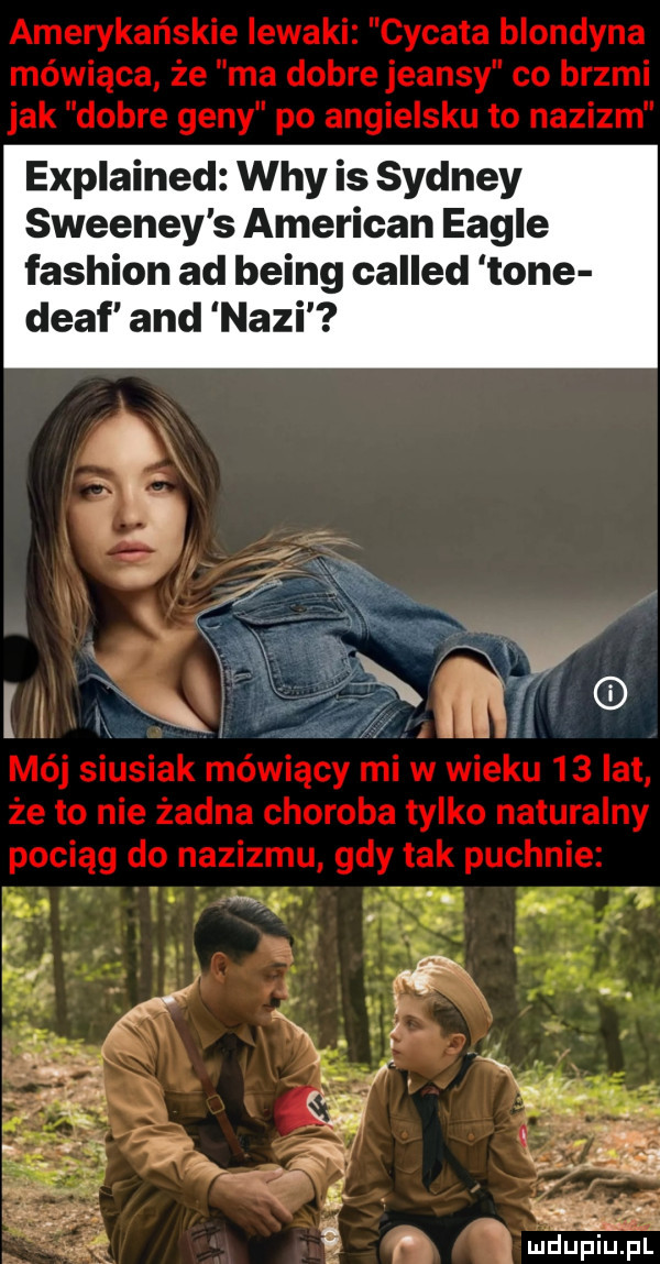 explained wdy is sydney sweeney s american engle fashion ad being called tone delf and nazi