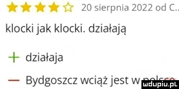 i i i i      sierpnia      od c. klocki jak klocki. działają działaka bydgoszcz wciążjestwń