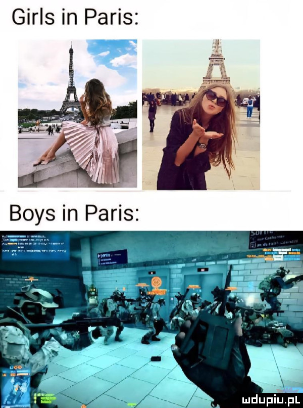 girls in paris