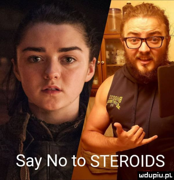 say no tośteroids luduiup p l