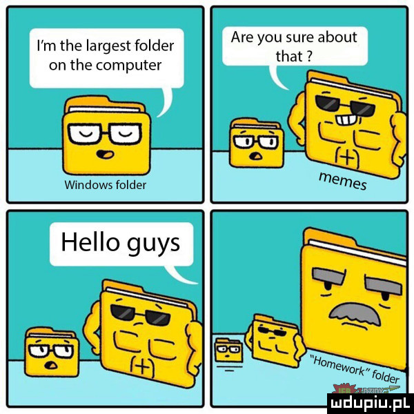 are y-u sure abort im tee largest folder trat on tee computer
