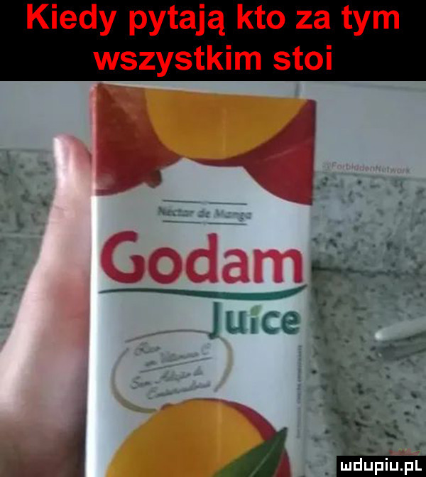 kiedy pytają kto za tym wszystkim stoi utduplupl