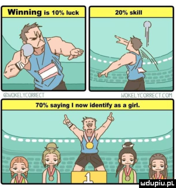 winning is    luck    skull